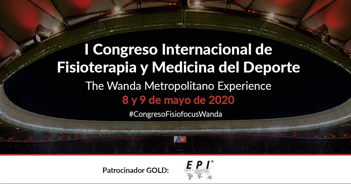 EPI Advanced - EPI ADVANCED PATROCINADOR GOLD DEL I CONGRESO INTERNACIONAL DE FISIOTERAPIA Y MEDICINA DEL DEPORTE EN EL WANDA METROPOLITANO - Captura